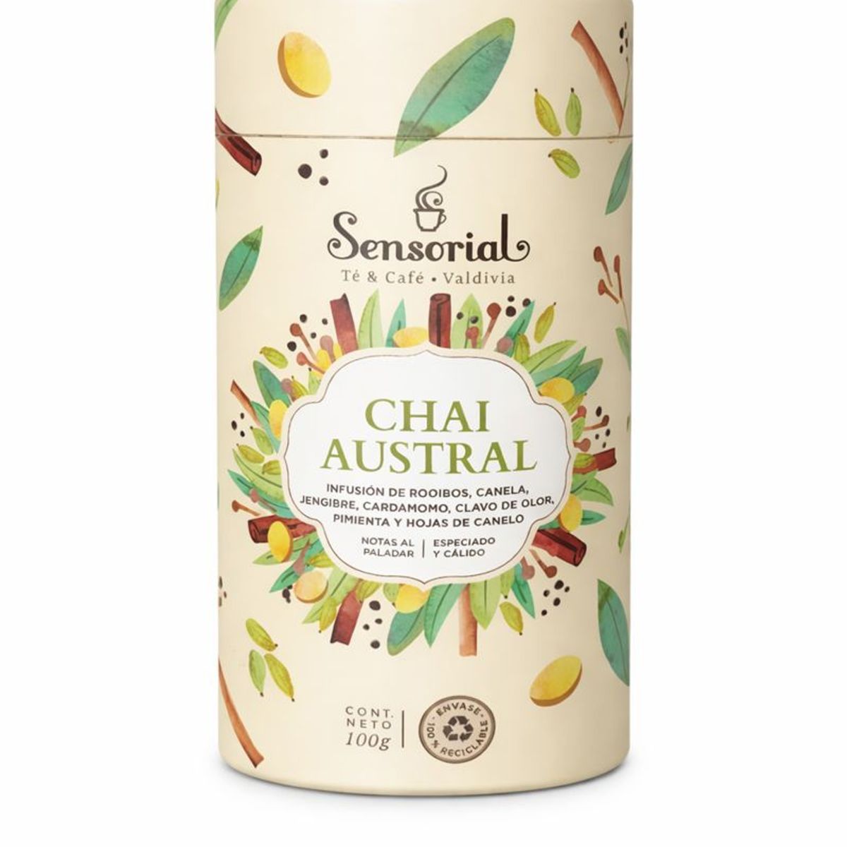 SENSORIAL - Te en hojas Chai Austral 100gr