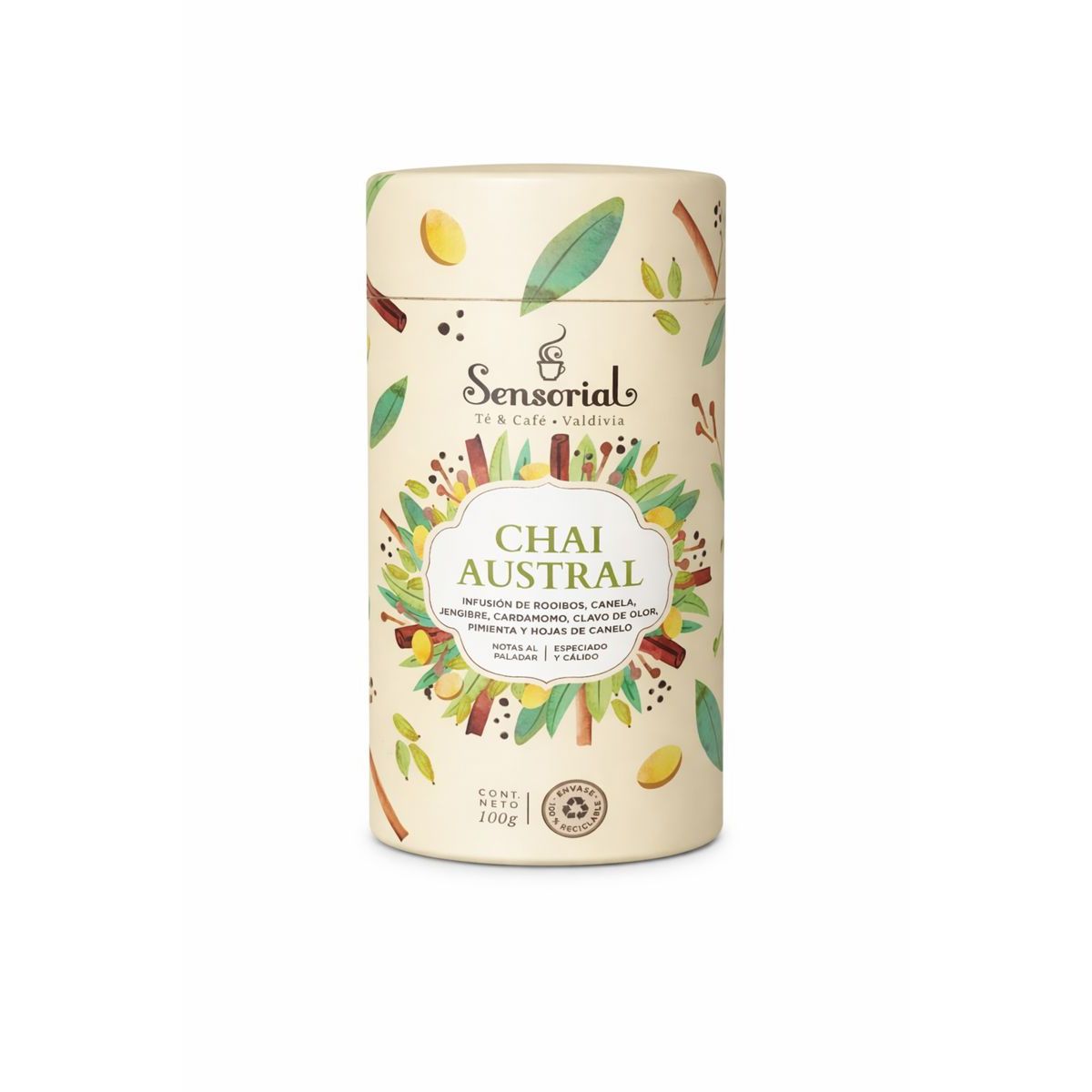 SENSORIAL - Te en hojas Chai Austral 100gr