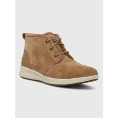 HUSH PUPPIES - Botin Cuero Mujer Surbo Café Oscuro