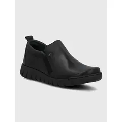 HUSH PUPPIES - Slip On Cuero Mujer Henry II Negro