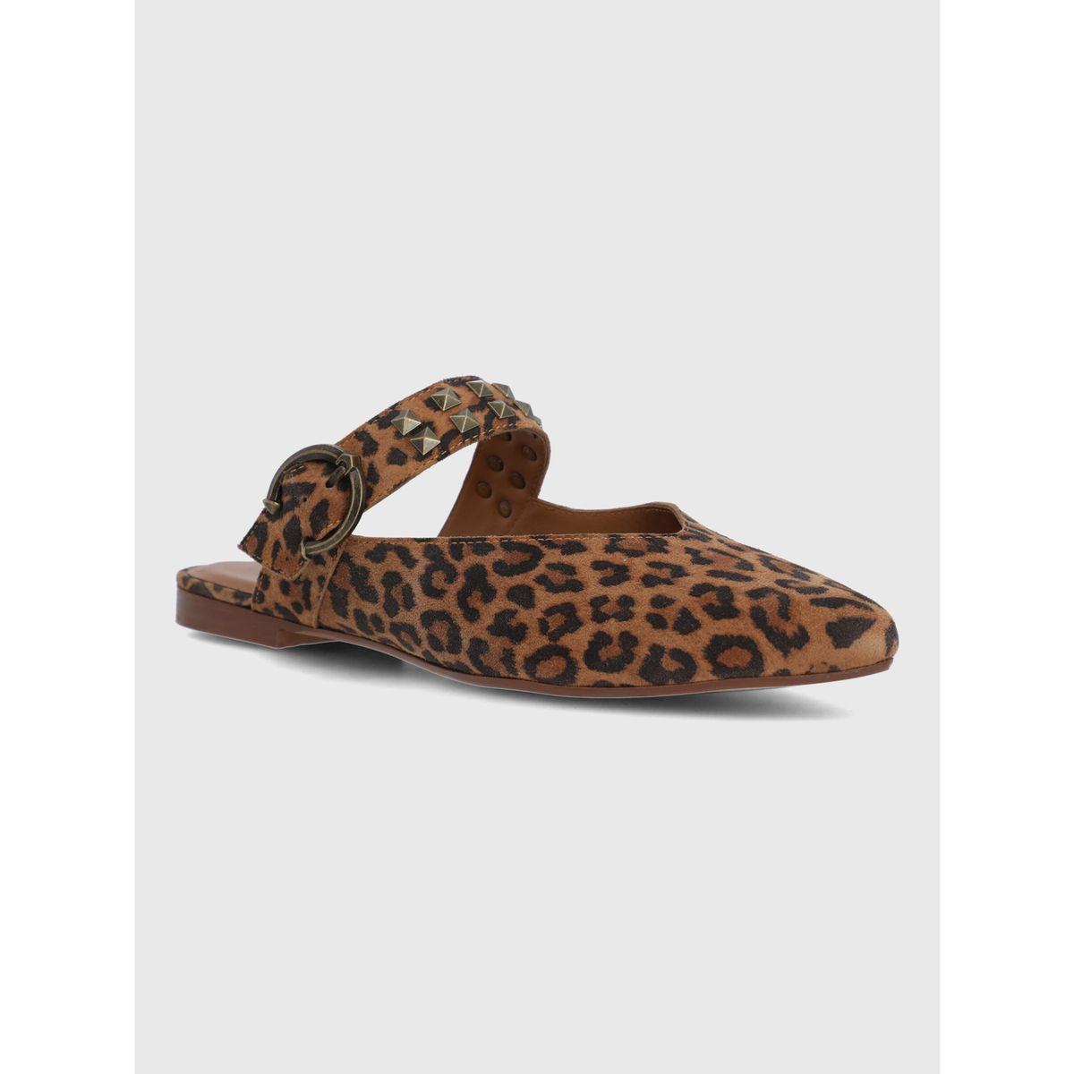 HUSH PUPPIES - Ballerina Cuero Mujer Sinara Metalizada HUSH PUPPIES