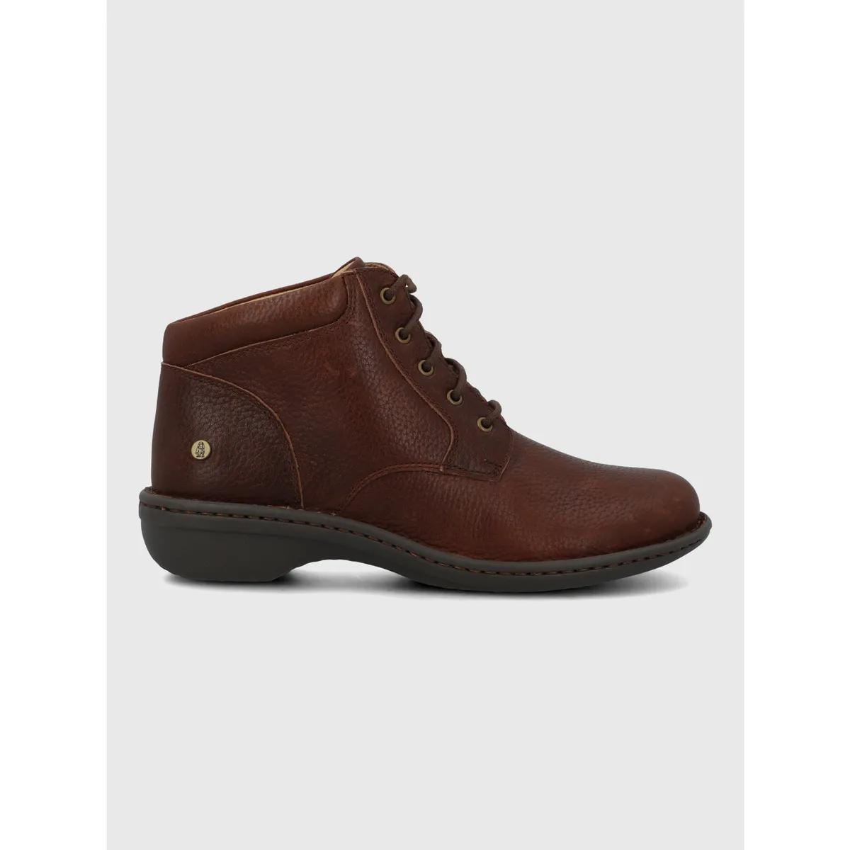 HUSH PUPPIES - Botin Cuero Mujer Sazon Café HUSH PUPPIES