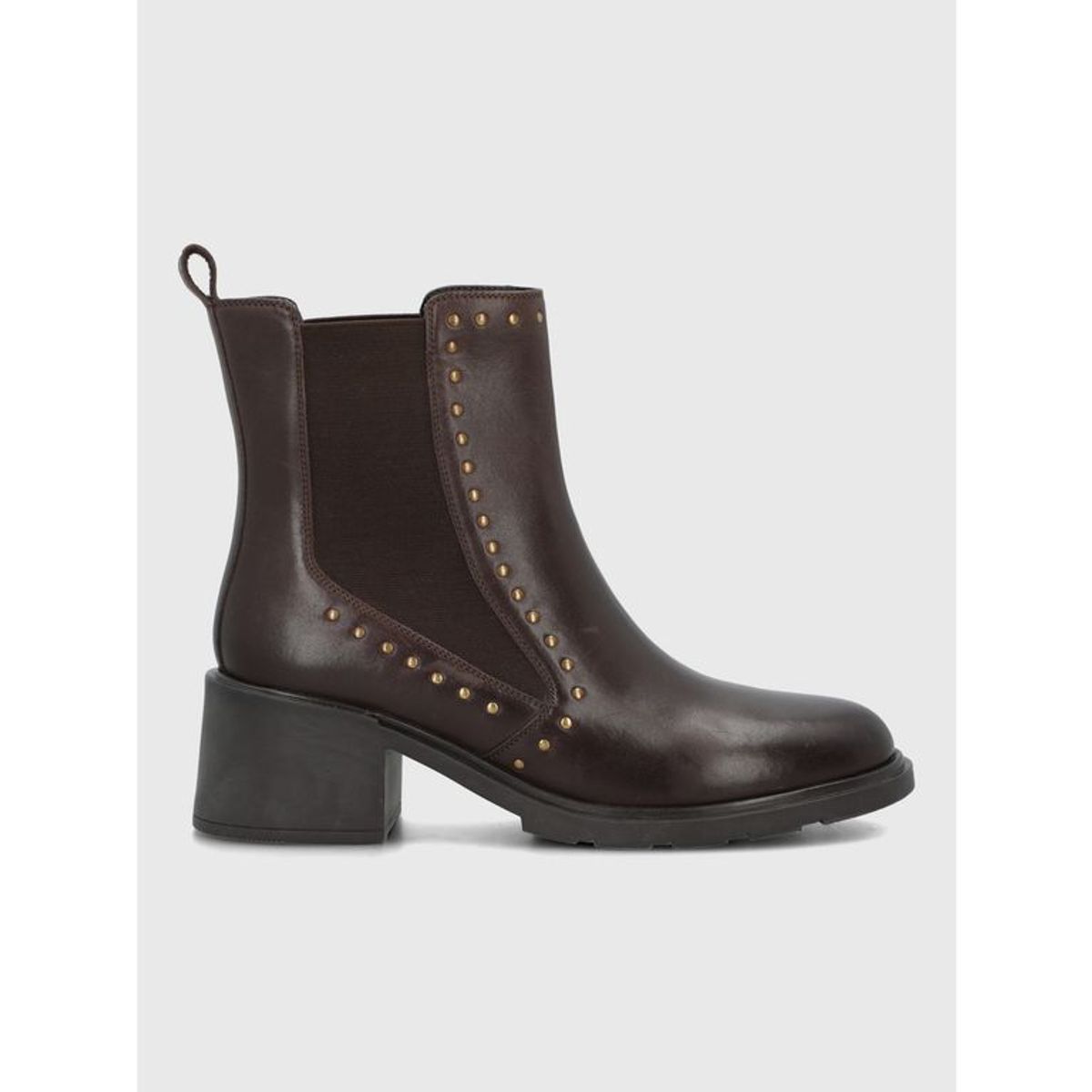 HUSH PUPPIES - Botin Cuero Mujer Lamas Café HUSH PUPPIES