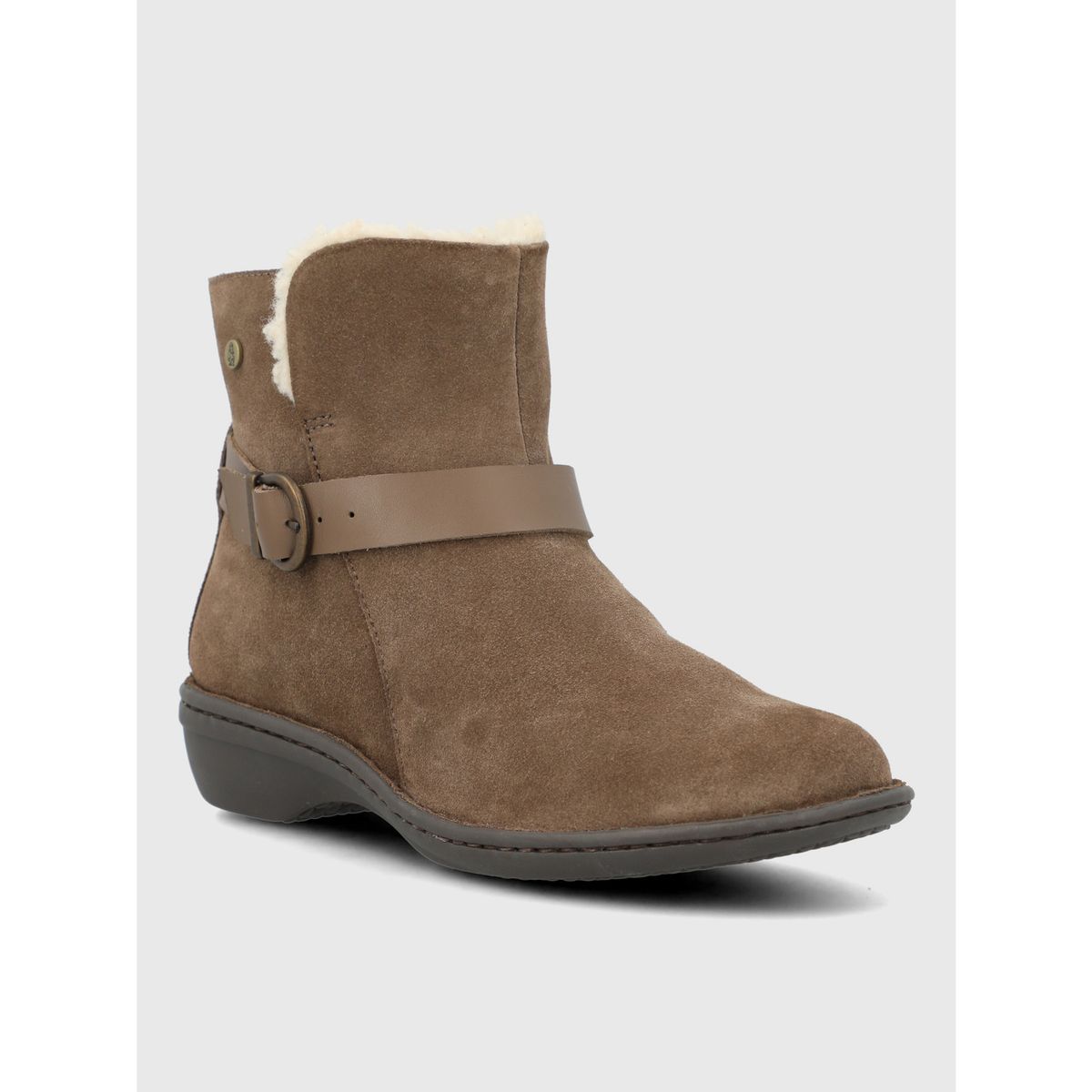 HUSH PUPPIES - Botin Cuero Mujer Ancona II Café HUSH PUPPIES