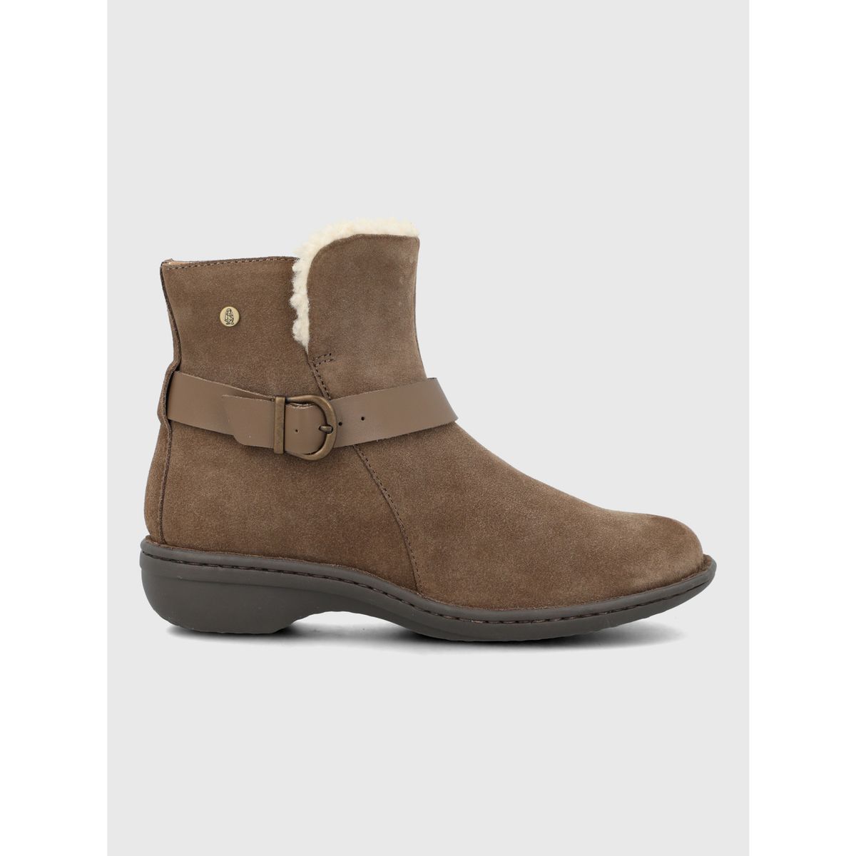 HUSH PUPPIES - Botin Cuero Mujer Ancona II Café HUSH PUPPIES