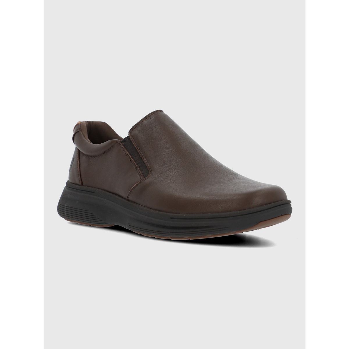 HUSH PUPPIES - Slip On Cuero Hombre Hunt II Café HUSH PUPPIES