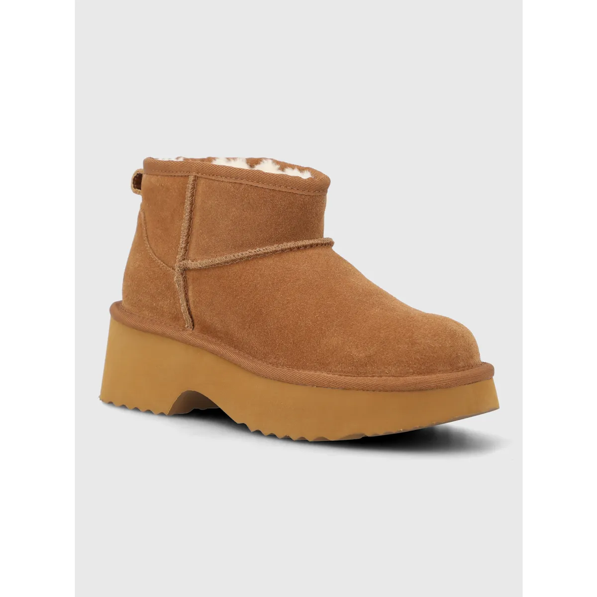 HUSH PUPPIES - Botin Cuero Mujer Erla Café HUSH PUPPIES