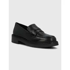 HUSH PUPPIES - Mocasin Cuero Mujer Ruberta Negro