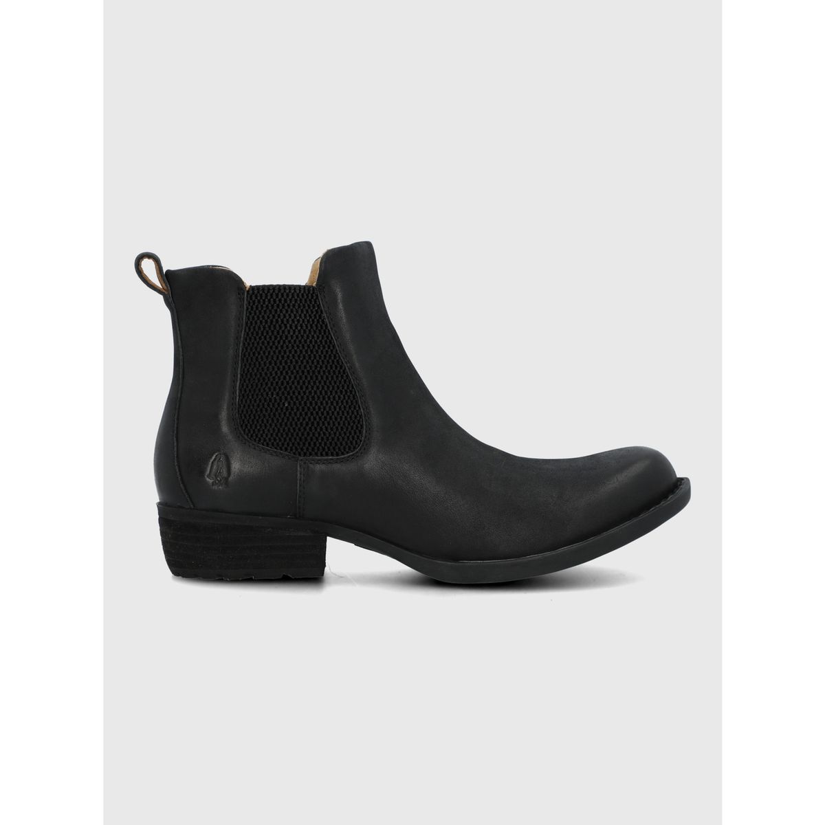 HUSH PUPPIES - Botin Cuero Mujer Karol Negro HUSH PUPPIES