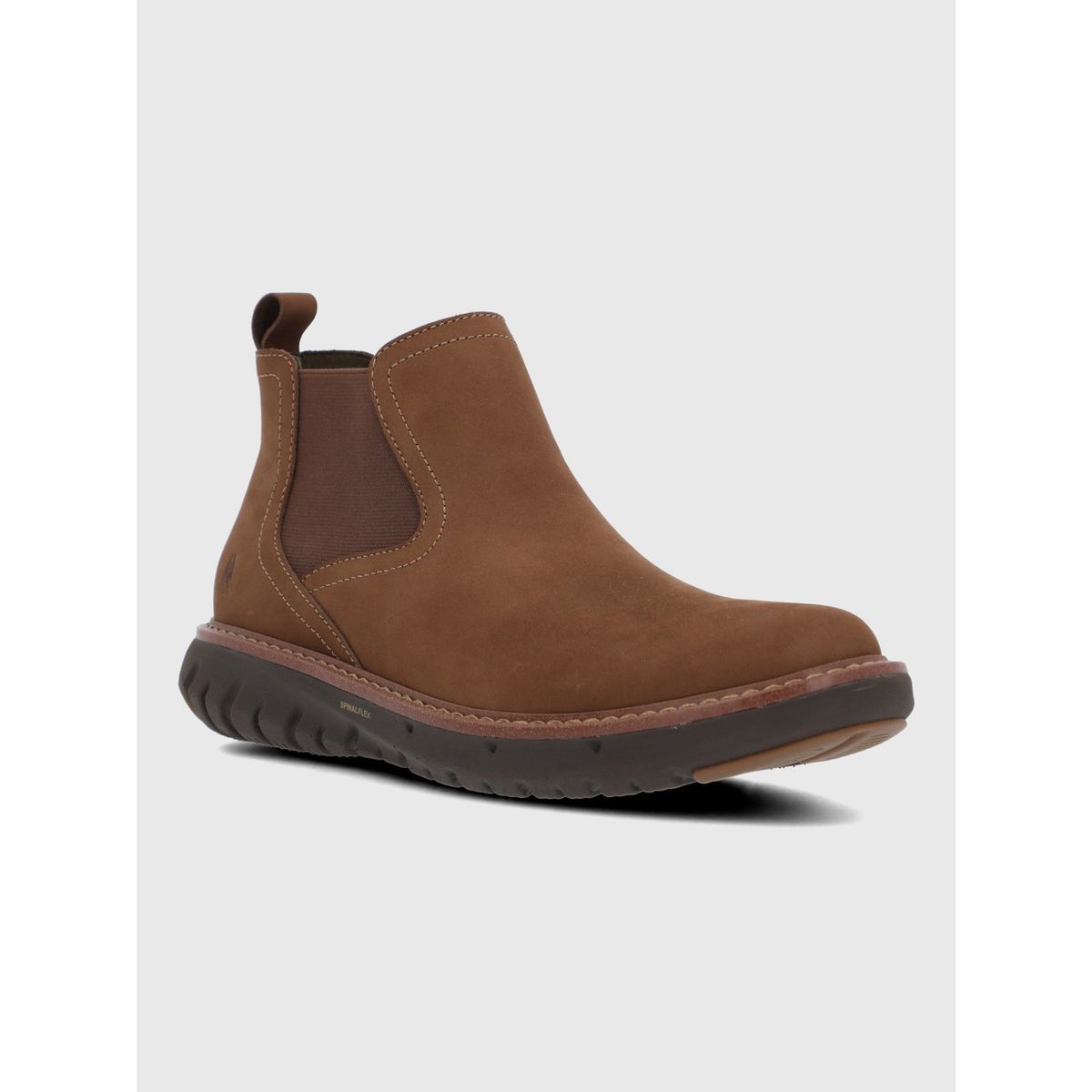 HUSH PUPPIES - Botin Cuero Hombre Smart Chelsea Café HUSH PUPPIES