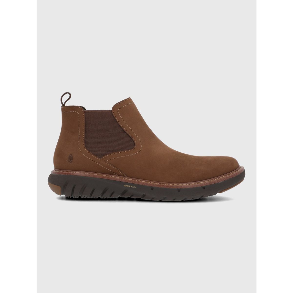 HUSH PUPPIES - Botin Cuero Hombre Smart Chelsea Café HUSH PUPPIES