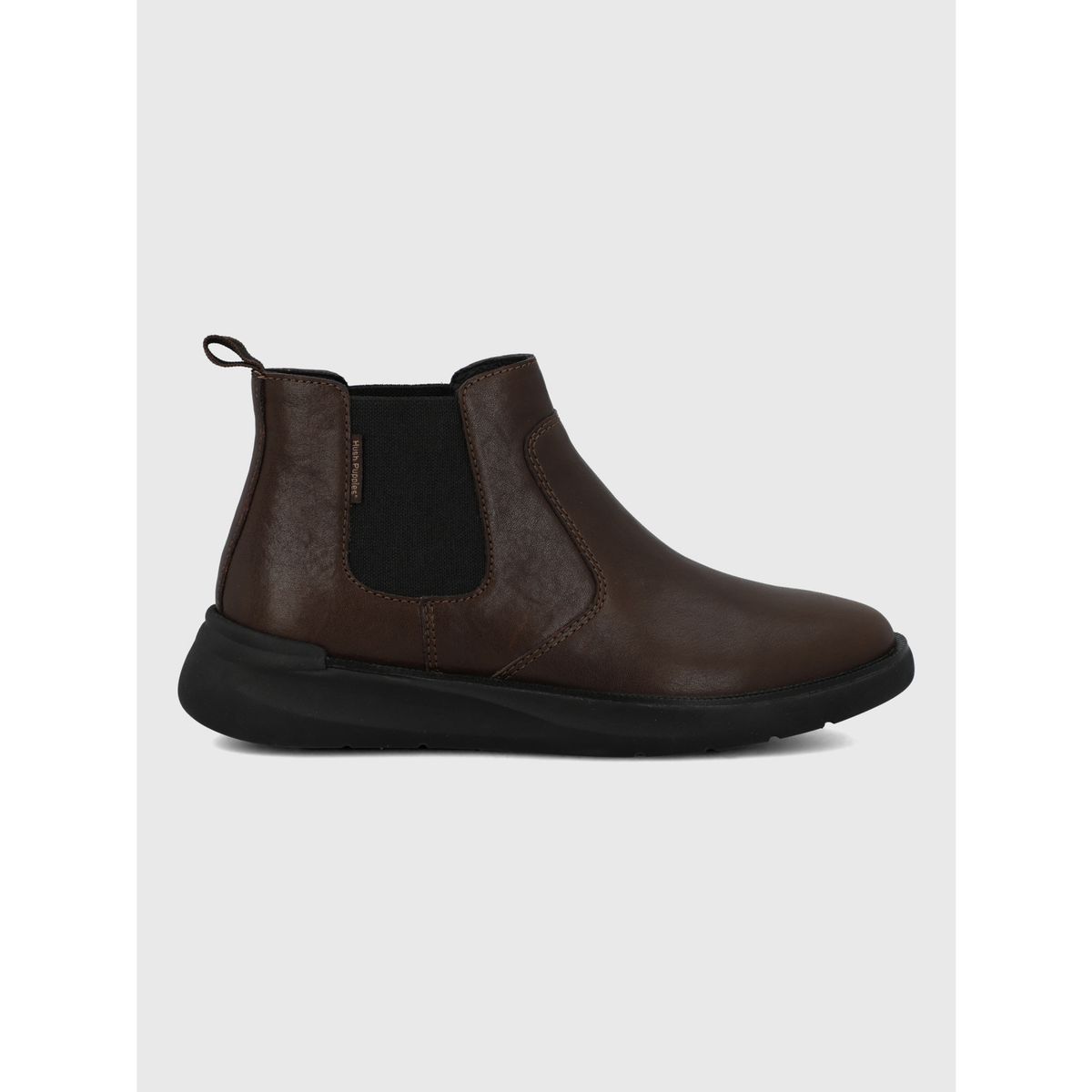 HUSH PUPPIES - Botin Cuero Mujer Flora Café HUSH PUPPIES