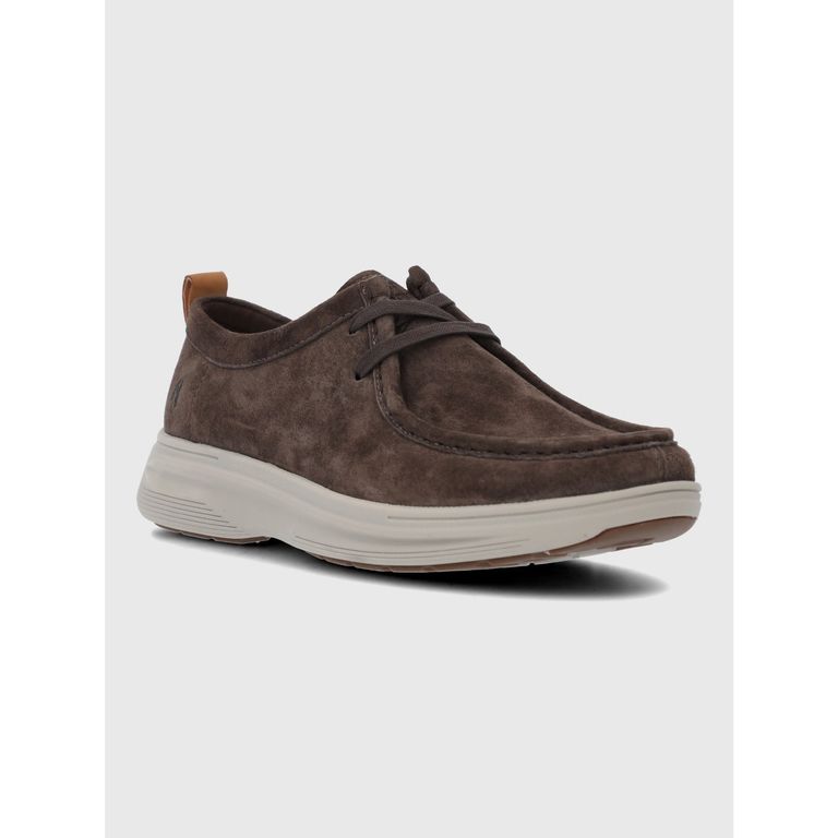 Zapato Cuero Hombre Walls Café