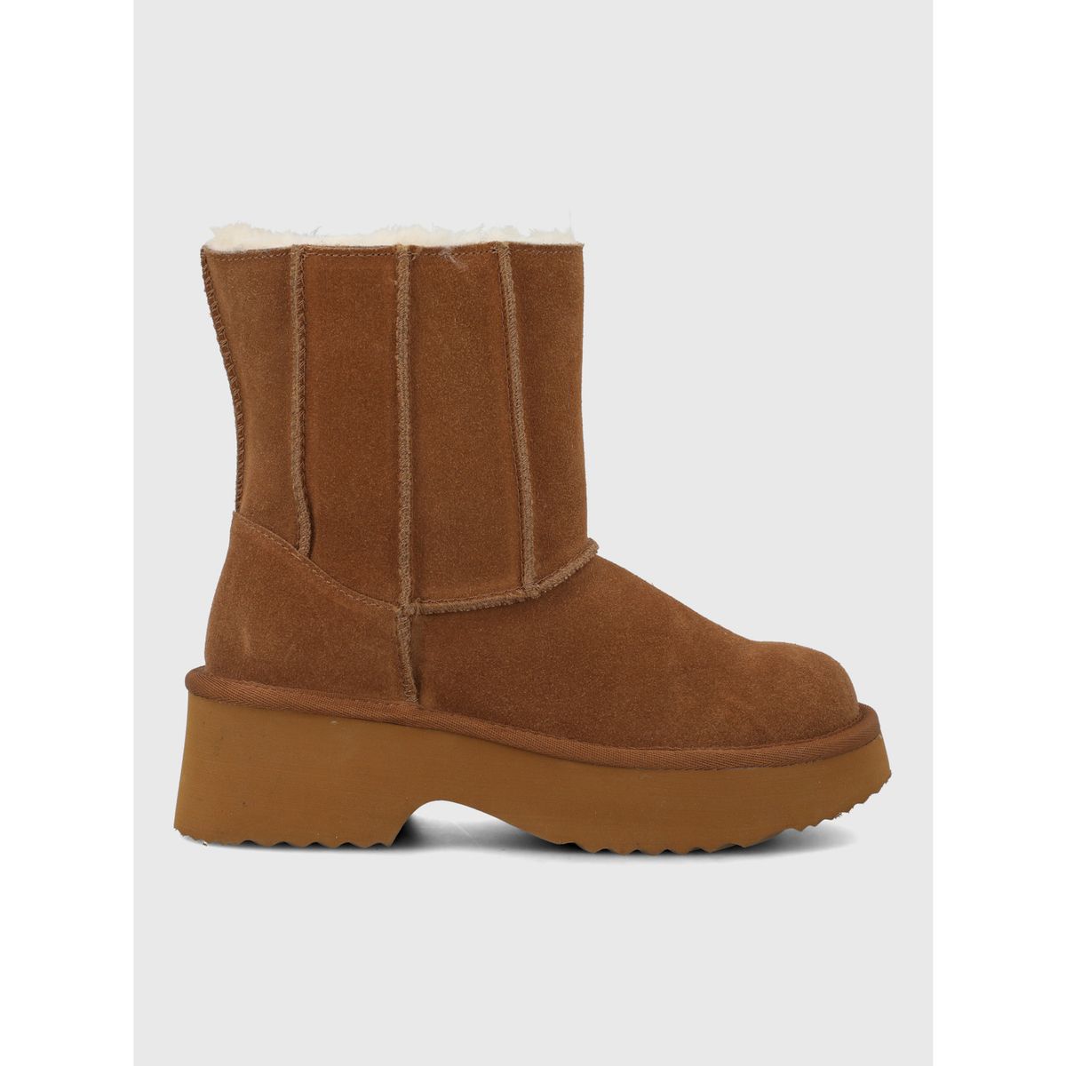 HUSH PUPPIES - Botin Cuero Mujer Sherly Café HUSH PUPPIES