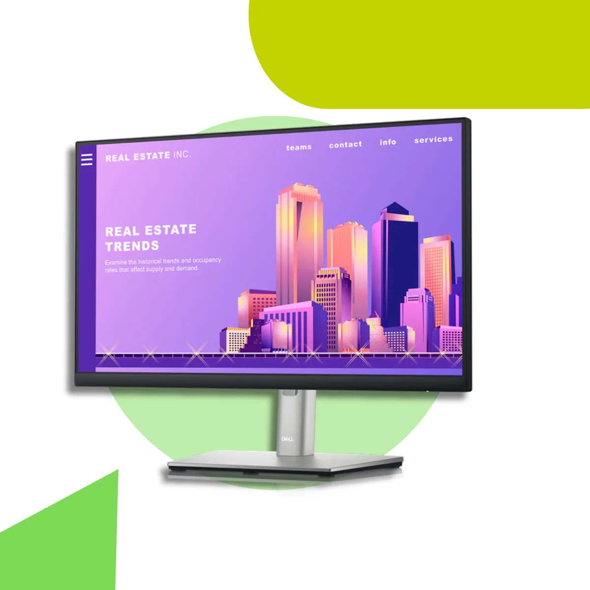 DELL - Monitor Dell P2222H 215″ FHD  IPS  Grado A