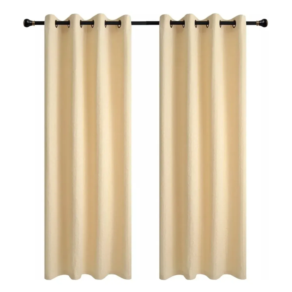 OKAY - Cortinas 2 Paños 140x220 Cm
