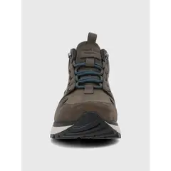 HUSH PUPPIES - Botin Cuero Hombre Gavier Gris