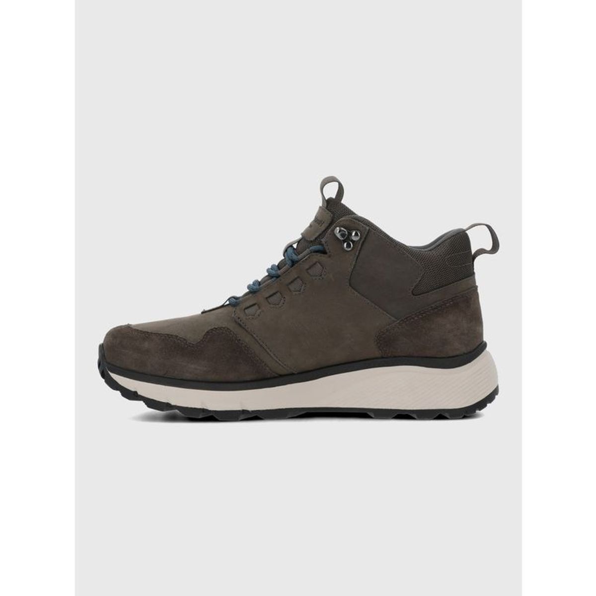 HUSH PUPPIES - Botin Cuero Hombre Gavier Gris HUSH PUPPIES