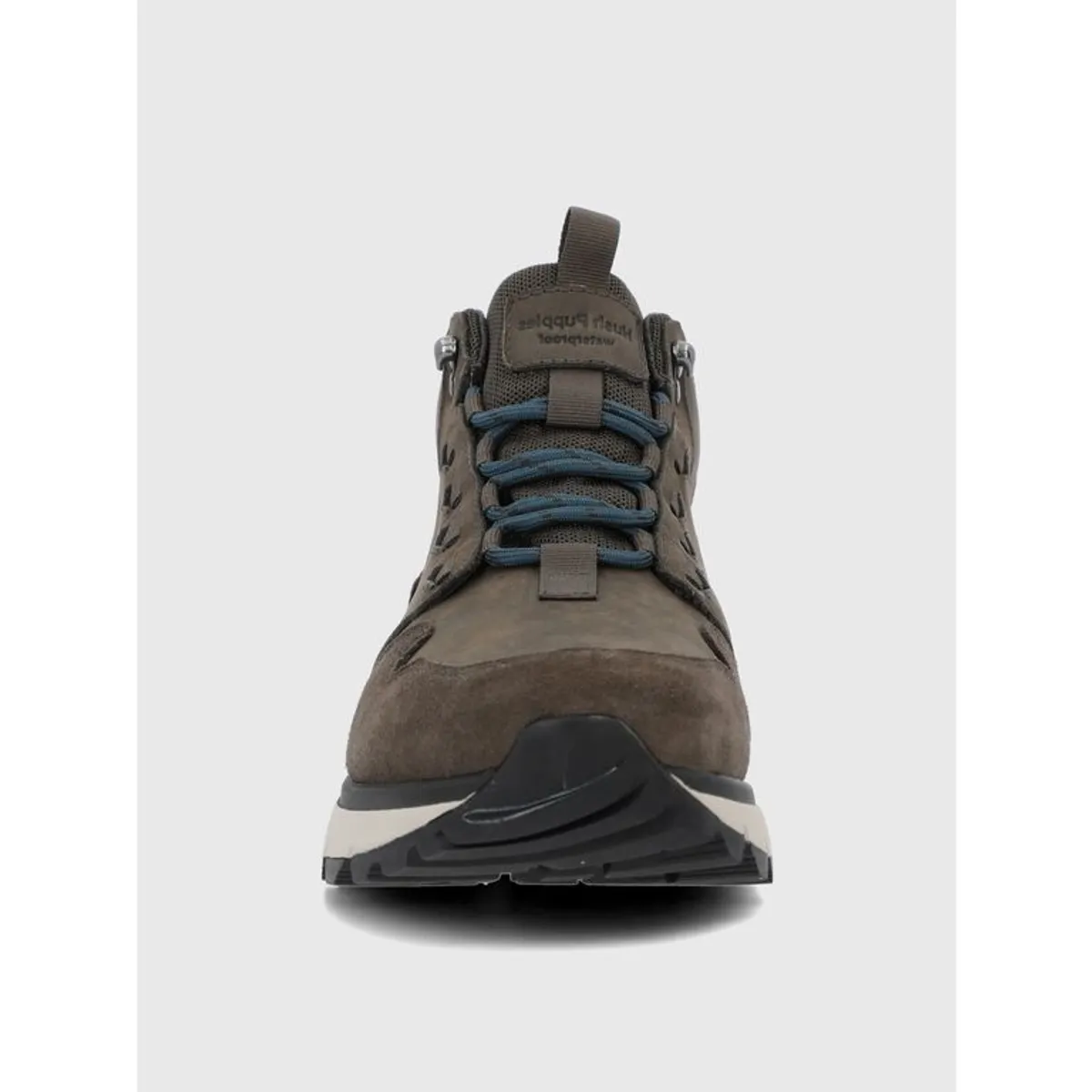 HUSH PUPPIES - Botin Cuero Hombre Gavier Gris HUSH PUPPIES