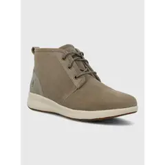 HUSH PUPPIES - Botin Cuero Mujer Surbo Café
