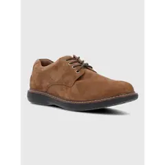 HUSH PUPPIES - Zapato Cuero Hombre Ohio Café