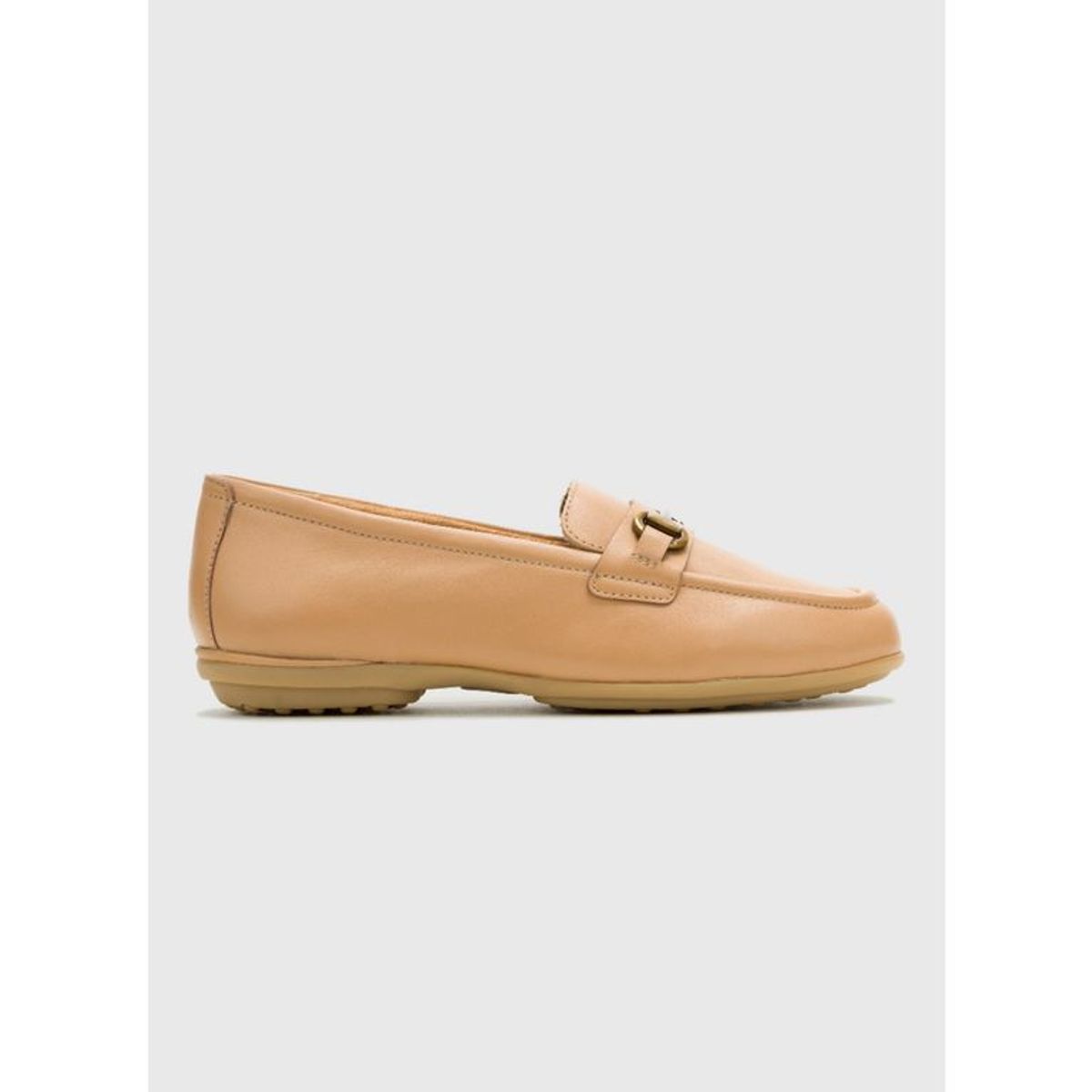 HUSH PUPPIES - Mocasin Cuero Mujer Alice Bit Loafer Café HUSH PUPPIES