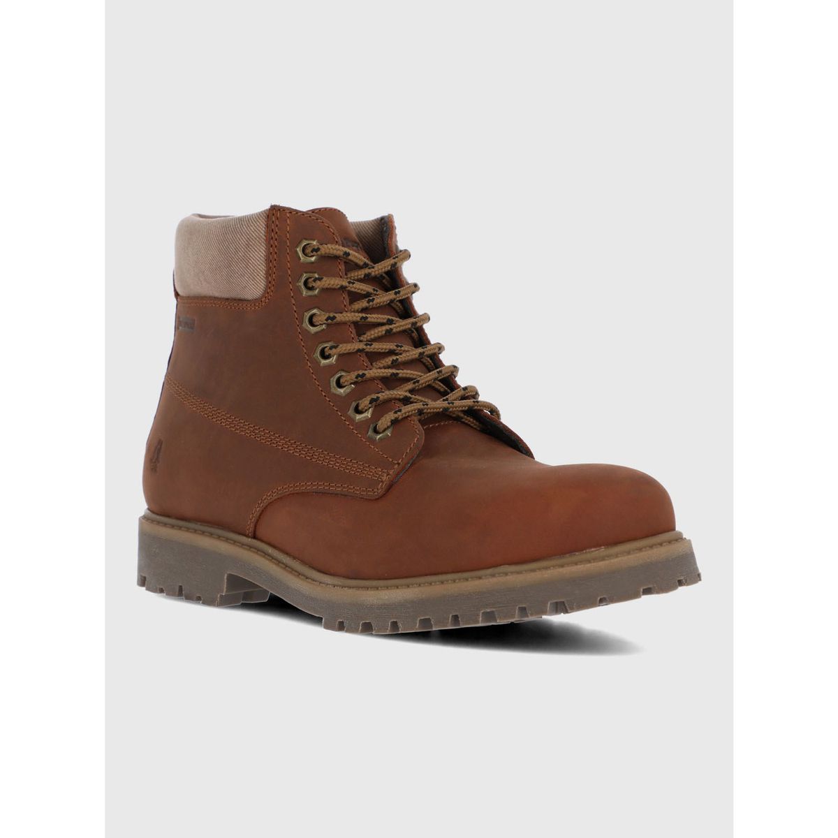 HUSH PUPPIES - Botin Cuero Hombre Negam Café HUSH PUPPIES