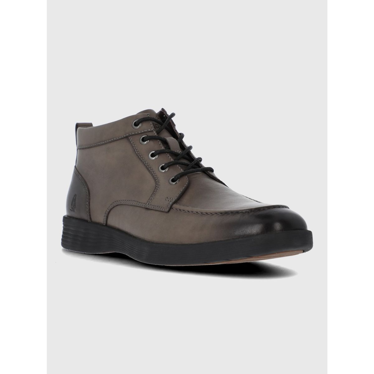 HUSH PUPPIES - Botin Cuero Hombre Spinal Strike Gris HUSH PUPPIES