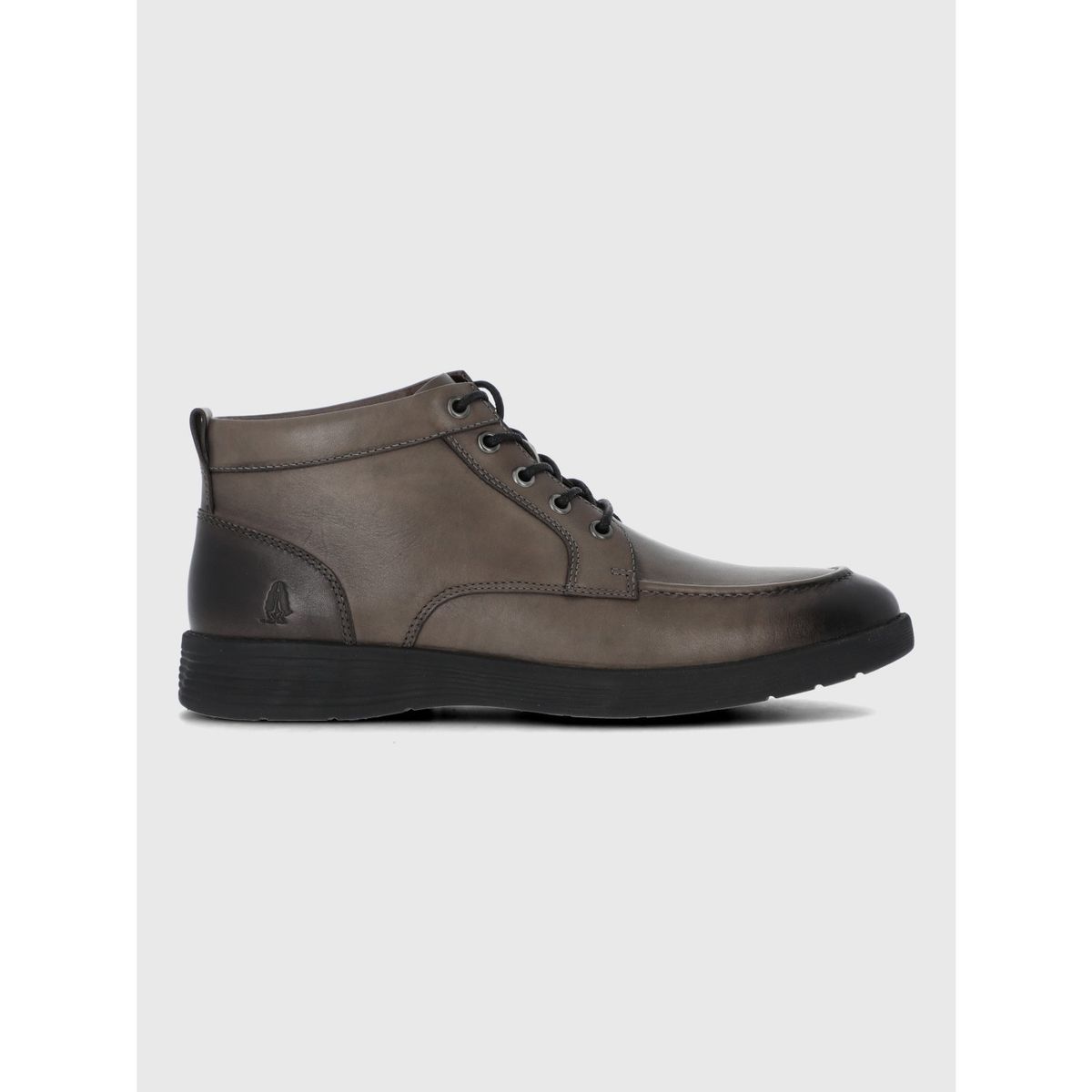 HUSH PUPPIES - Botin Cuero Hombre Spinal Strike Gris HUSH PUPPIES