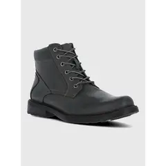 HUSH PUPPIES - Botin Cuero Hombre Quero Gris