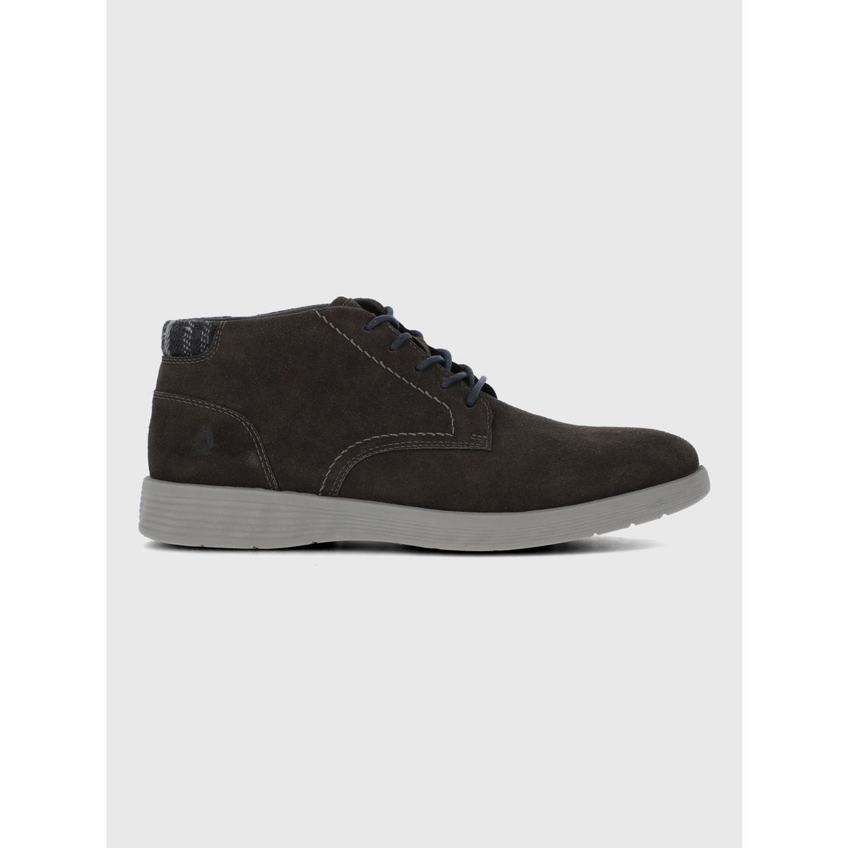HUSH PUPPIES - Botin Cuero Hombre Spinal City Gris HUSH PUPPIES