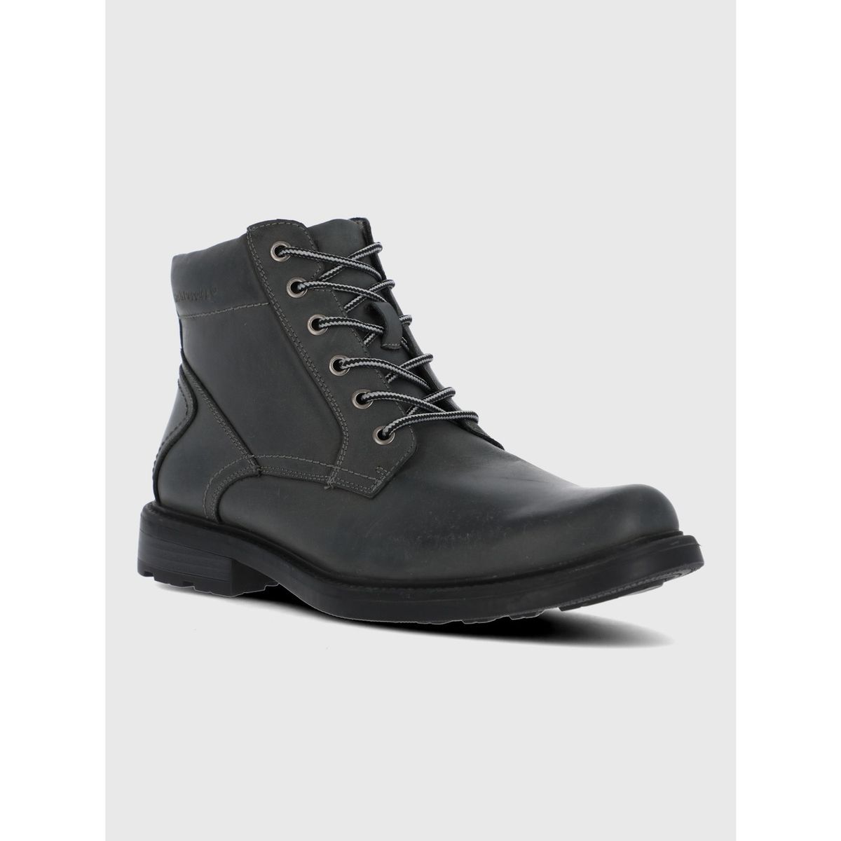 HUSH PUPPIES - Botin Cuero Hombre Quero Gris HUSH PUPPIES