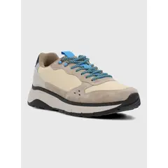 HUSH PUPPIES - Zapatilla Cuero Hombre Lux Beige