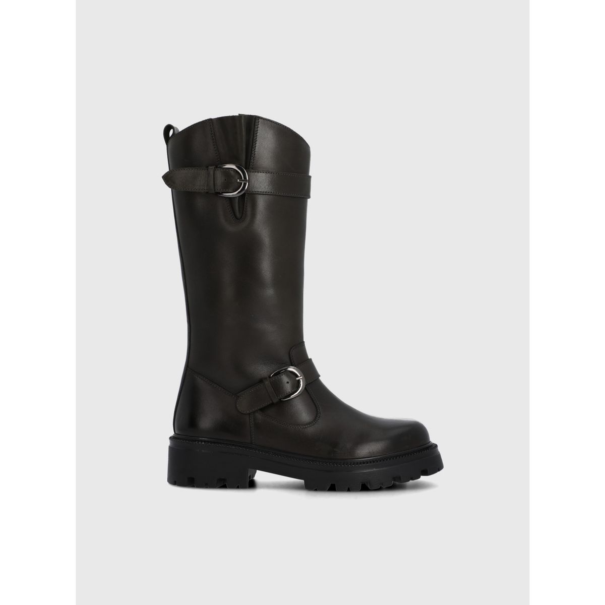 HUSH PUPPIES - Bota Cuero Mujer Birla Verde HUSH PUPPIES