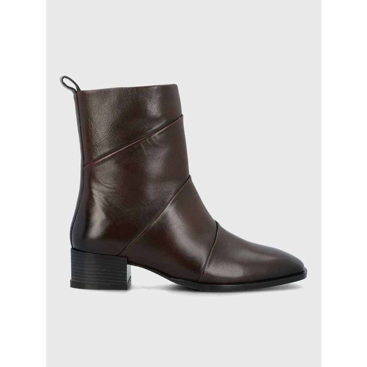 HUSH PUPPIES - Botin Cuero Mujer Ivvy II Burdeo HUSH PUPPIES