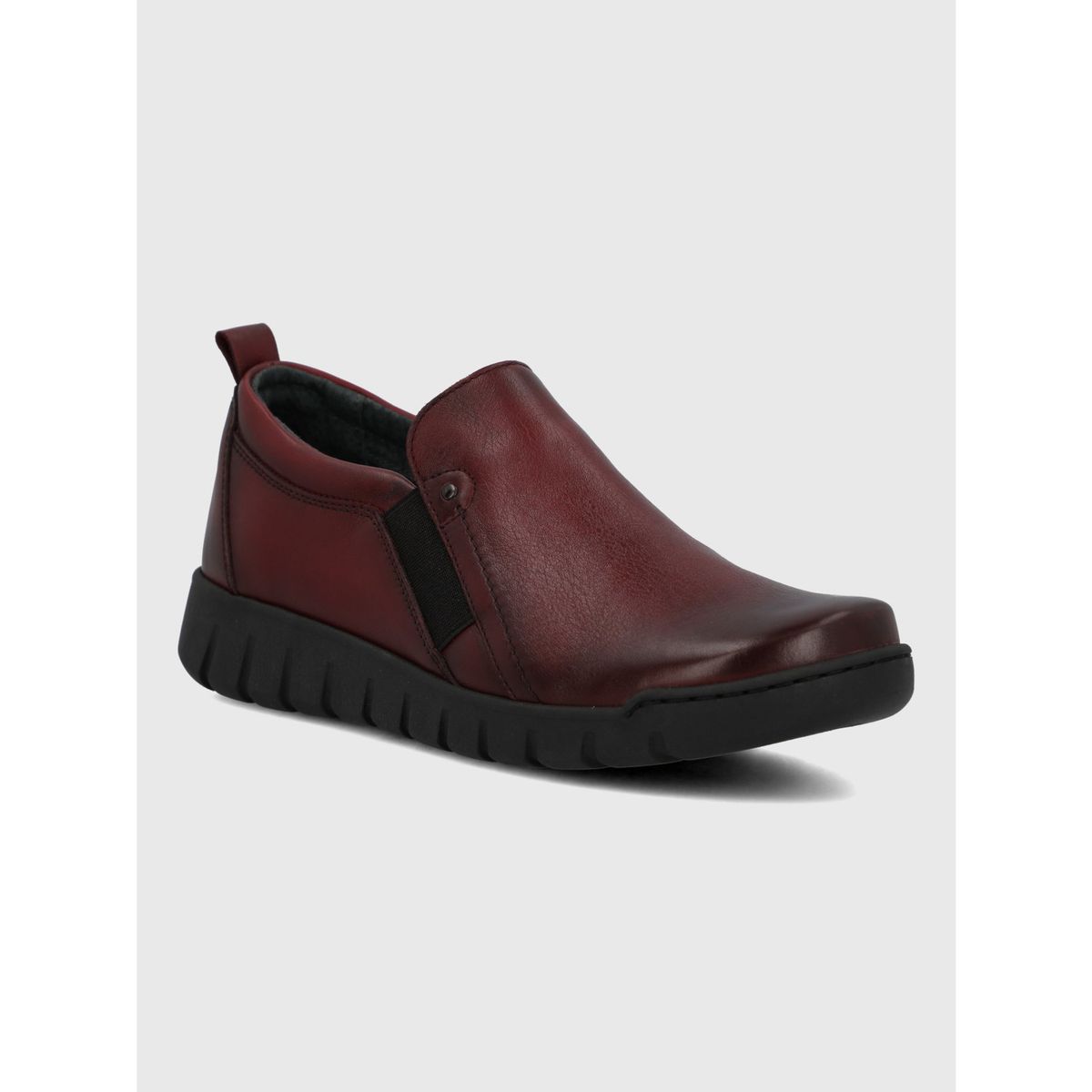 HUSH PUPPIES - Slip On Cuero Mujer Henry II Burdeo HUSH PUPPIES