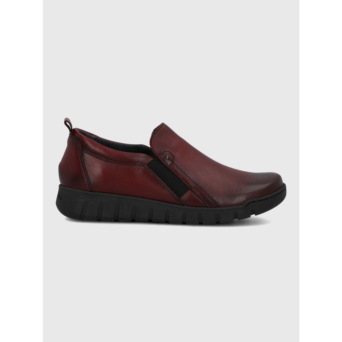 HUSH PUPPIES - Slip On Cuero Mujer Henry II Burdeo HUSH PUPPIES
