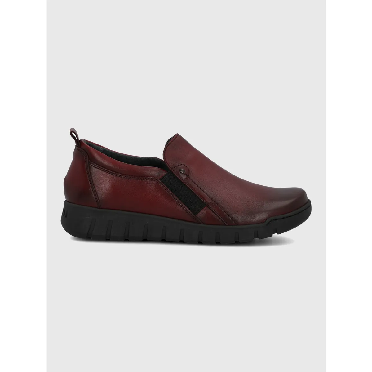 HUSH PUPPIES - Slip On Cuero Mujer Henry II Burdeo HUSH PUPPIES