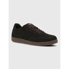 HUSH PUPPIES - Zapatilla Cuero Hombre Mare Verde