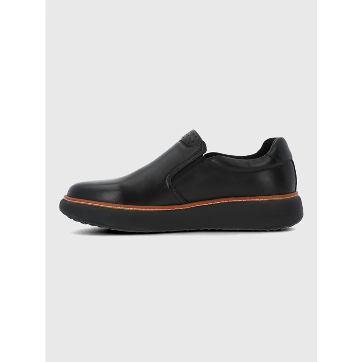 HUSH PUPPIES - Slip On Cuero Hombre Lite G Negro HUSH PUPPIES