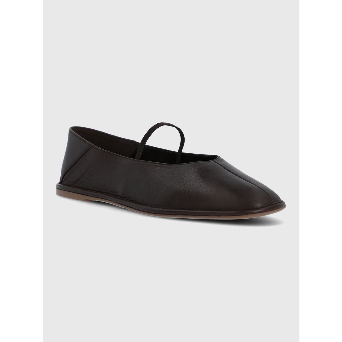 HUSH PUPPIES - Ballerina Cuero Mujer Tachi Café HUSH PUPPIES
