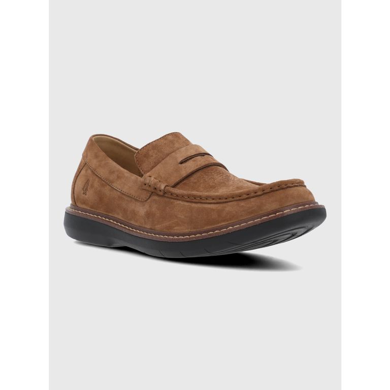 Mocasin Cuero Hombre Jorix Café