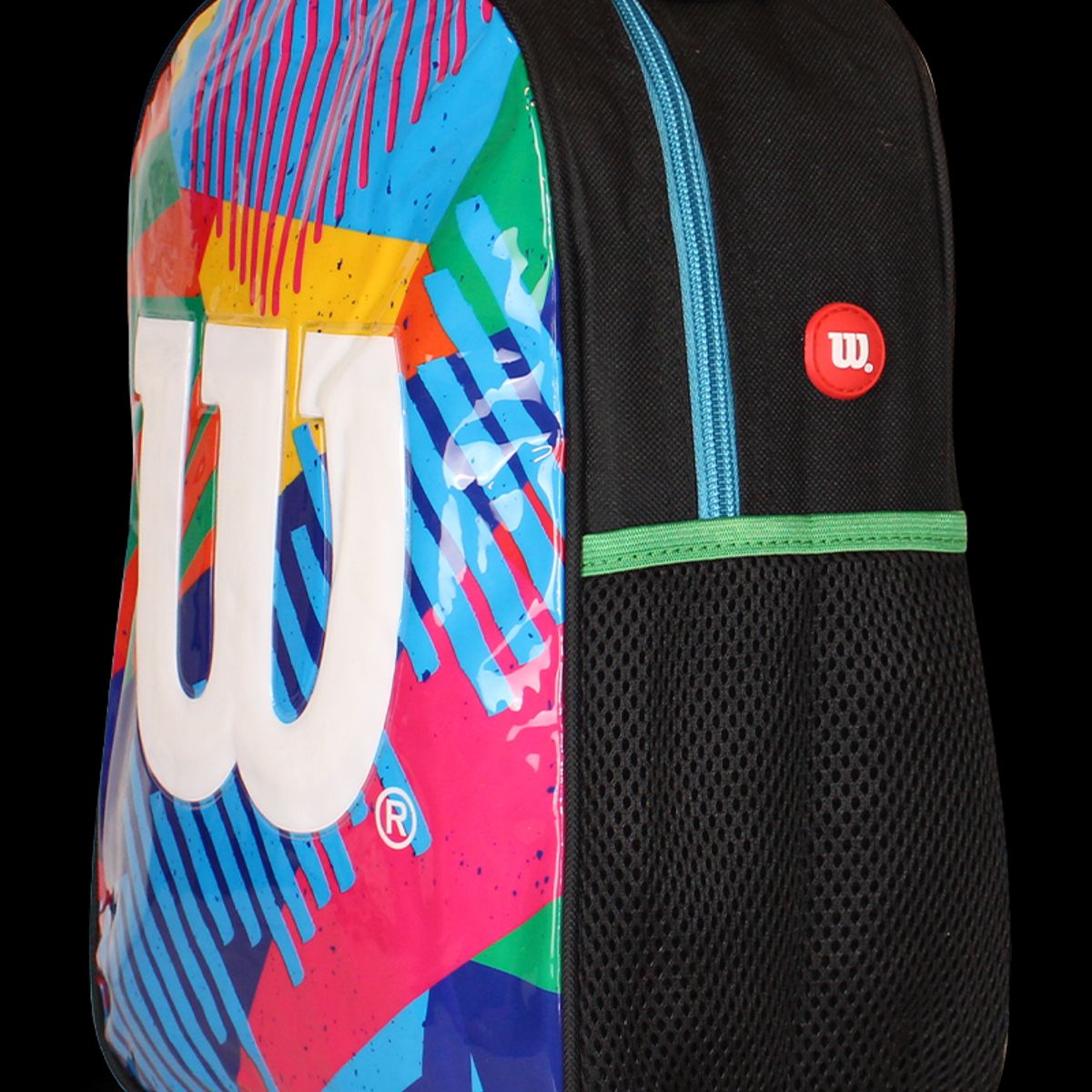 WILSON - Mochila infantil unisex Fusion negra multicolor Wilson