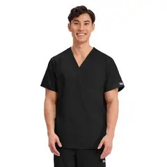CHEROKEE - POLERA CLÍNICA HOMBRE 4876 BLACK