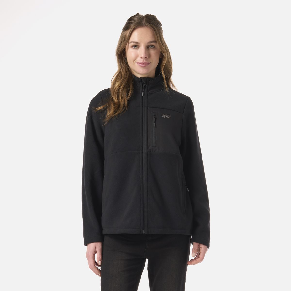 LIPPI - Polar Mujer Creekfront Therm-Pro Hoody Jacket Negro Lippi