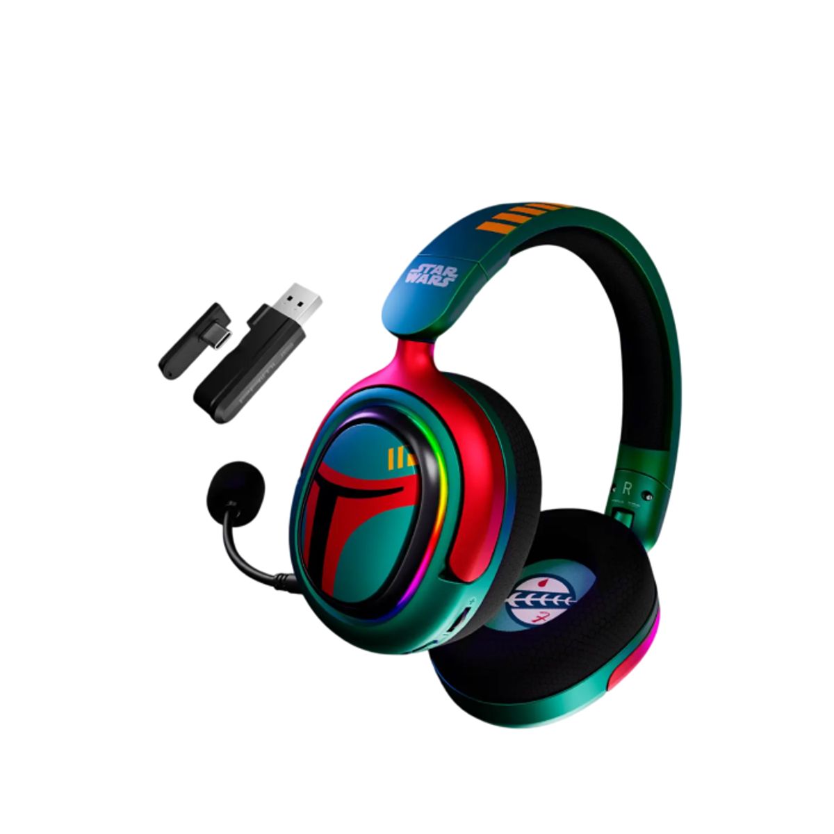 PRIMUS GAMING - Primus Gaming PBH-S380BF Audifonos Gamer Inalámbricos, Wireless Headset, Over-Ear, Multiplataforma, PC, Consolas y Móvil