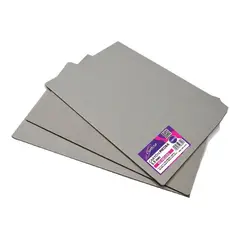 CURSOR - Carton Piedra Gris 15mm Carta Cuaderno Agenda 50 Hojas - Gris