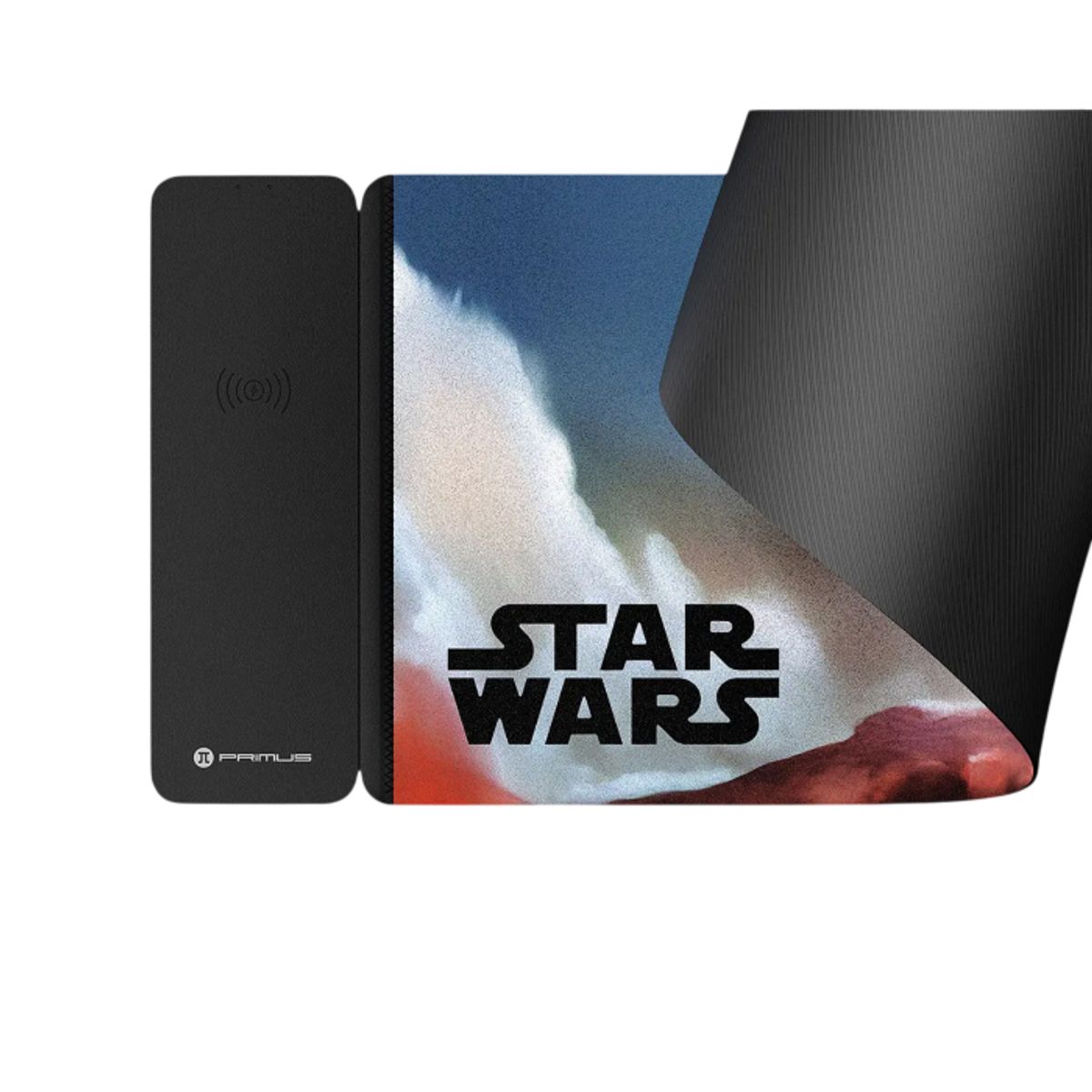 PRIMUS GAMING - Primus Gaming PMP-S17BF-XL Alfombrilla Gamer Star Wars XL 30×80 cm, con Carga Inalámbrica 15W, Mouse Pad Gaming Antideslizante, Base Magnética Desmontable