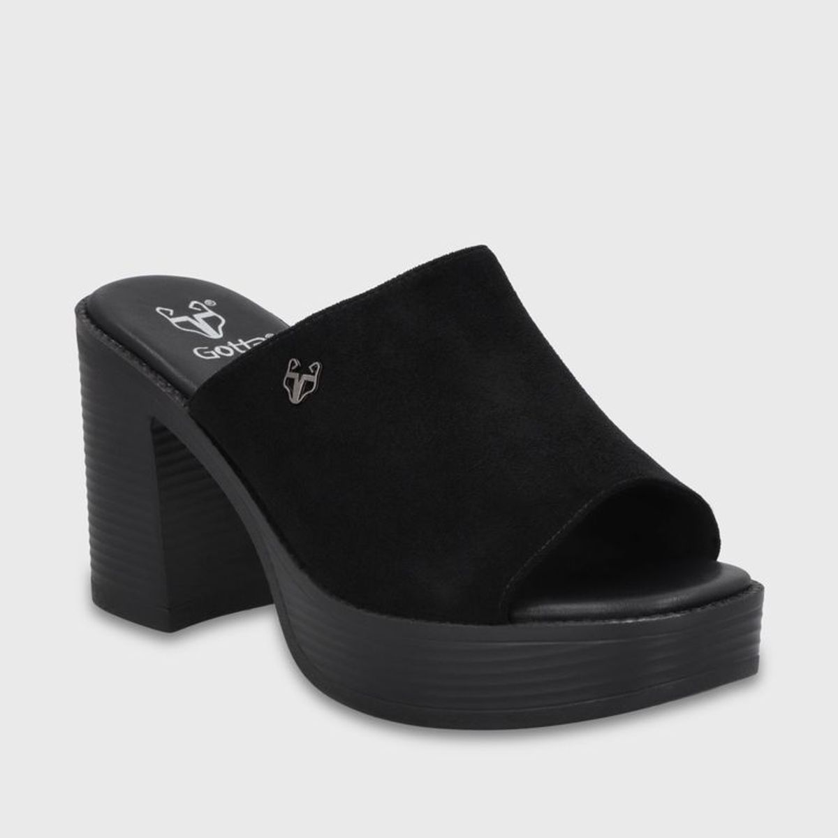 GOTTA - Sandalia Taco Negra Mujer 65920