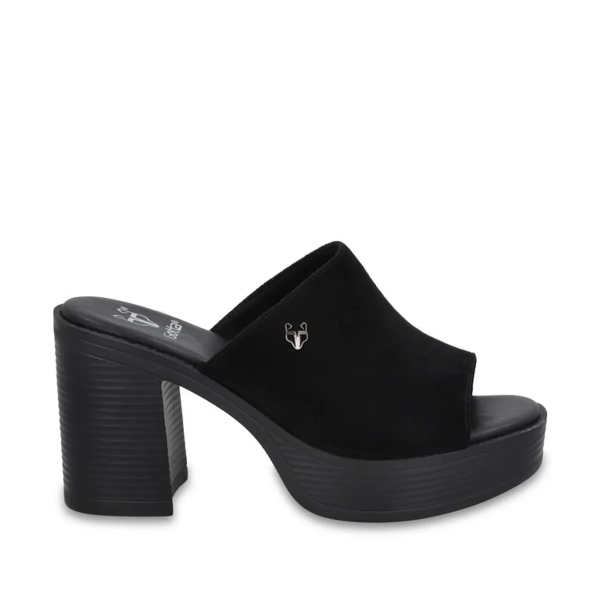 GOTTA - Sandalia Taco Negra Mujer 65920